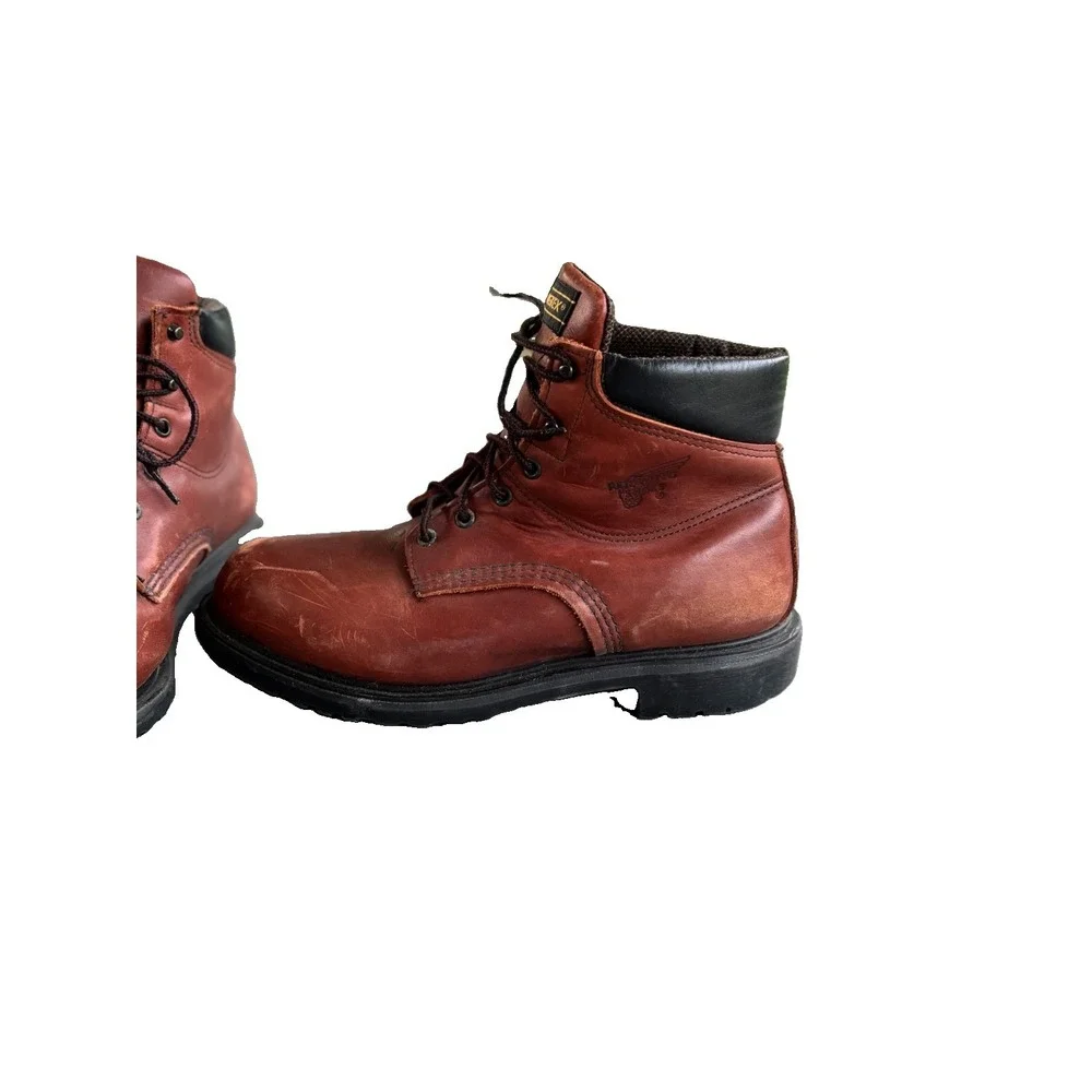Vintage Red Wing Shoes D 9 1/2 GORE-TEX Boots Brown 1227 Mens MADE IN USA